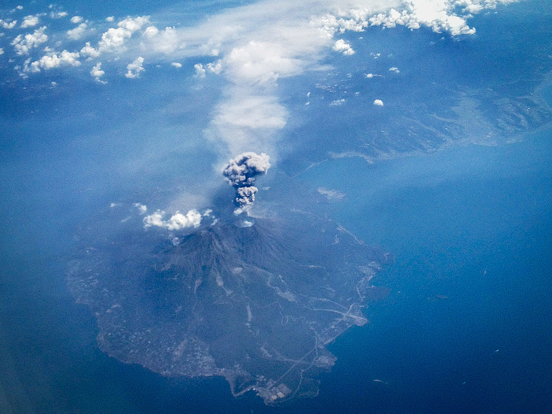 Kitört a Szakuradzsima vulkán