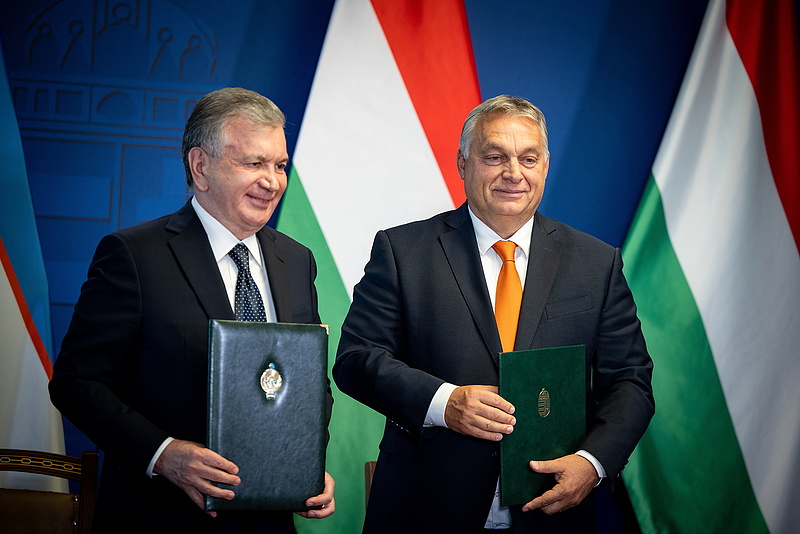Novemberben Üzbegisztánba utazik Orbán Viktor