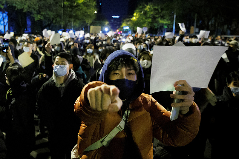 Lezárásellenes tüntetéshullám söpör végig Kínán