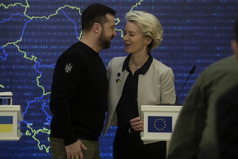 Kijevbe látogatott az Európai Bizottság elnöke