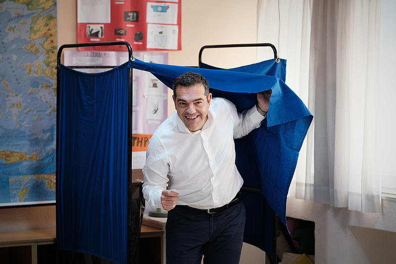 Exit poll: a konzervatívok vezetnek a görögországi parlamenti választásokon