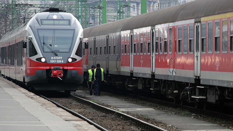 Kisiklott egy vonat a Déli pályaudvaron